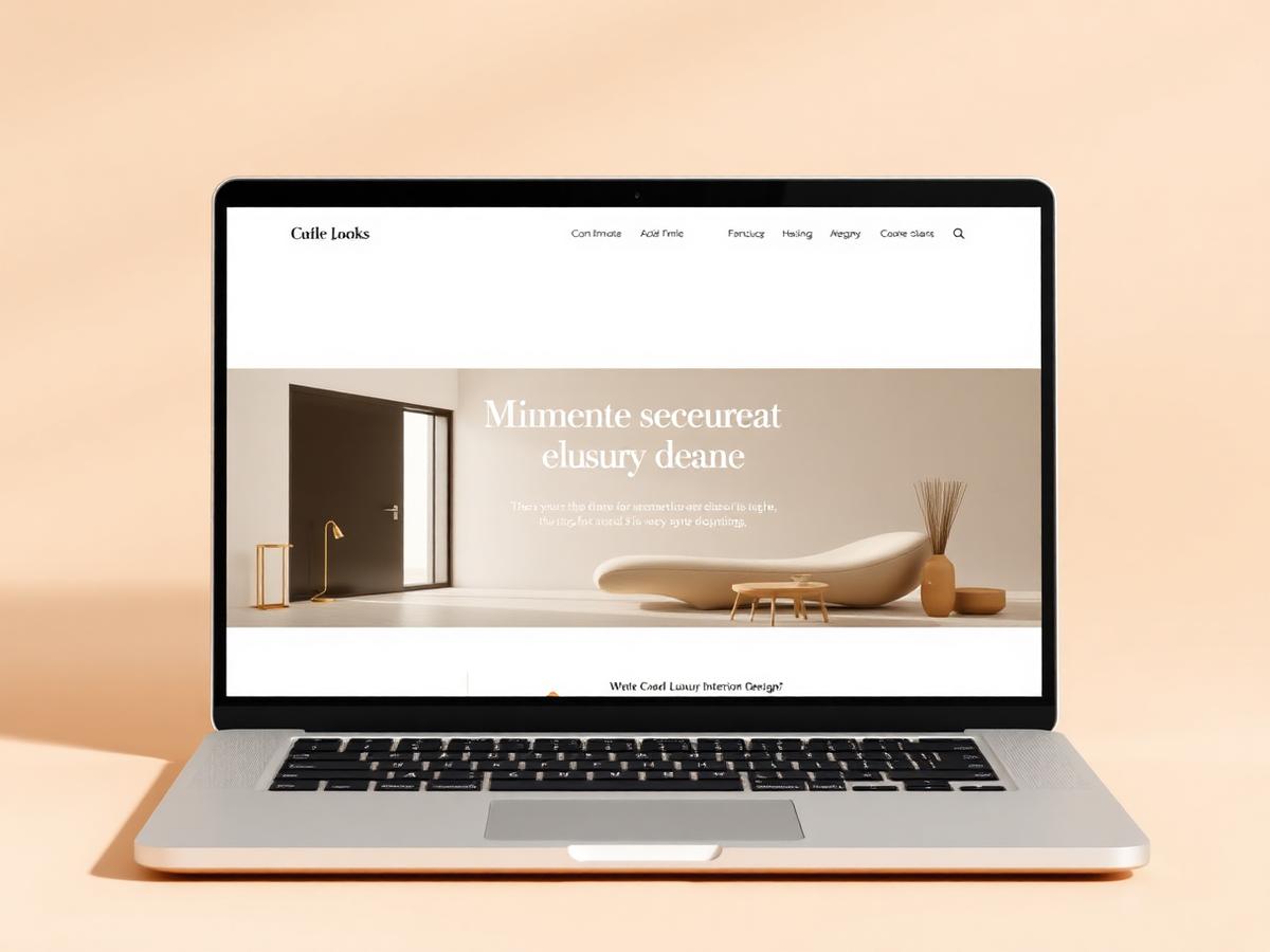 Atelier website template preview